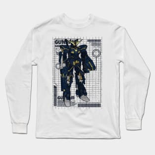 RX-0［N］ Unicorn Gundam 02 Banshee Norn Long Sleeve T-Shirt